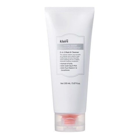 Очищуюча маска з вітаміном С DEAR, KLAIRS Freshly Juiced Vitamin Mask Cleanser, 150 мл 8809572895081 фото