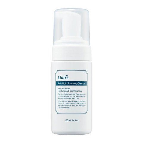 Пінка для вмивання DEAR, KLAIRS Rich Moist Foaming Cleanser, 100 мл 8809115025487 фото