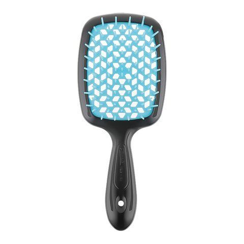 Гребінець SUPER BRUSH чорний з синім 8006060573173 фото