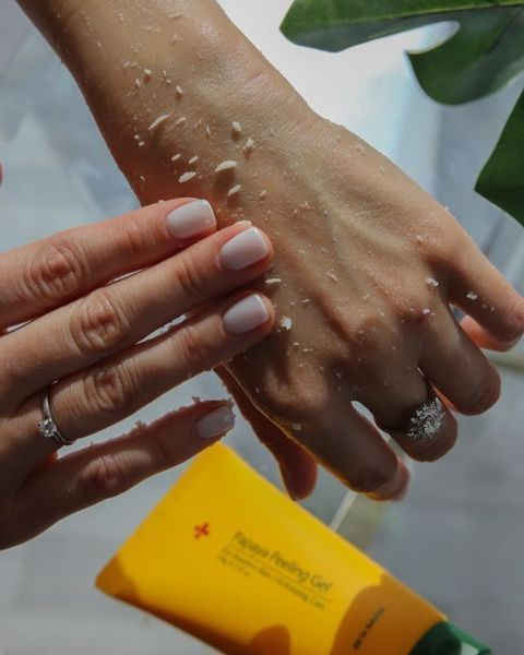 Пілінг-скатка з ензимами CUSKIN DR. Solution Papaya Peeling Gel, 100 мл 8809207225016 фото
