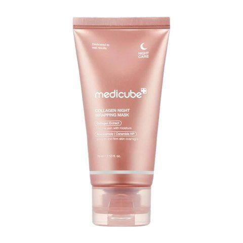 Колагенова нічна маска-плівка для обличчя Medicube Collagen Night Wrapping Mask, 75 мл 8800256113217 фото