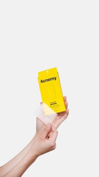 Набір 10 пластирів від прищів для щік, підборіддя та чола Acnemy Zitproof Multizits