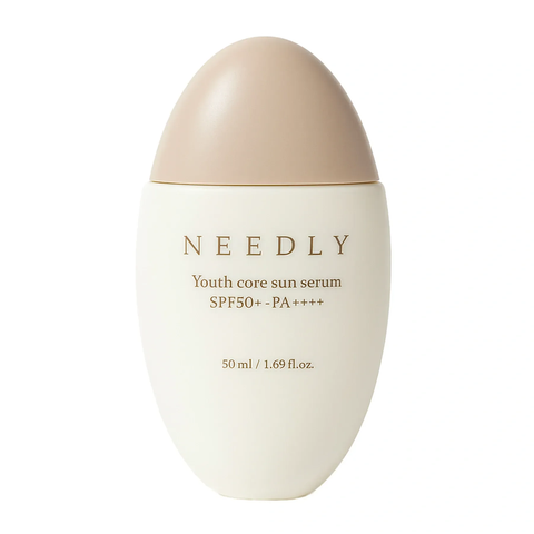 Сонцезахисна крем-сироватка потрійної дії Needly Youth Core Sun Serum SPF 50+ PA++++, 50 мл 8809455423660 фото