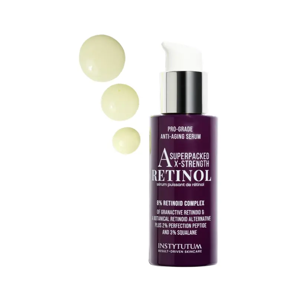 Антивікова сироватка з висвітлюючим ефектом Instytutum Anti-Aging X-Strength Retinol Serum, 30 мл 0013 фото