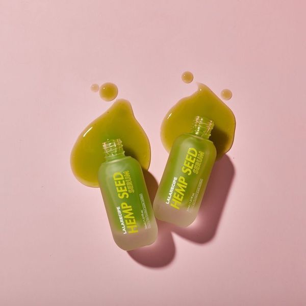 Заспокійлива сироватка для обличчя з екстрактом насіння коноплі LALARECIPE Hempseed Serum, 30 мл 8809638305714 фото