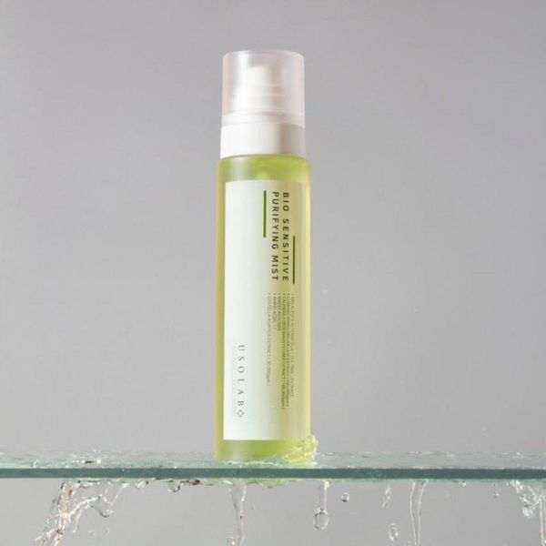 Заспокійливий міст для обличчя із чайним деревом USOLAB Bio Sensitive Purifying Mist, 150 мл 0414 фото