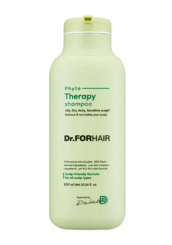 Фітотерапевтичний шампунь для чутливої шкіри голови Dr.FORHAIR Phyto Therapy Shampoo, 300 мл 8809485530857 фото