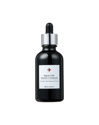 Сироватка з ніацинамідом 10% та вітаміном С CUSKIN Dr. Solution Niacin 10% Vitamin C Ampoule, 50 мл 8809207225047 фото