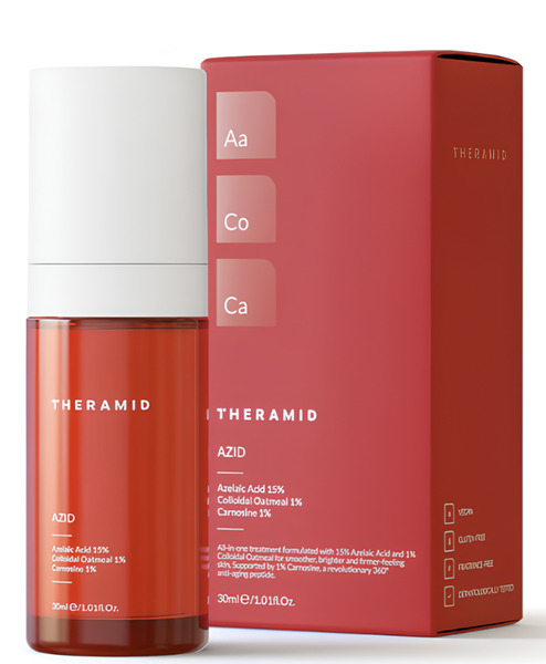 Сироватка з азелаіновою кислотою Theramid AZID 15% Azelaic Acid Treatment, 30 мл 0019 фото