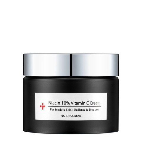 Освітлюючий крем з ніацинамідом 10% та вітаміном C CUSKIN Solution Niacin 10% Vitamin C Cream, 50 мл 8809207225177 фото