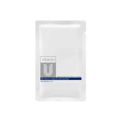 Відновлююча маска з вітаміном U CUSKIN Vitamin U Essence Soothing Mask, 1 шт 8809207220714 фото