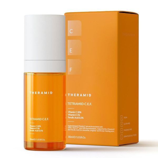 Антиоксидатний серум з 20% вітаміну С Theramid C-Tetra E.F. 8436585434497 фото