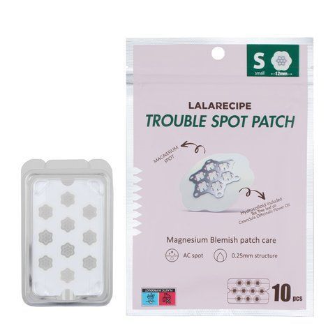Гідроколоїдні патчі від прищів (12 мм) LALARECIPE Trouble Spot Patch S, 10 шт