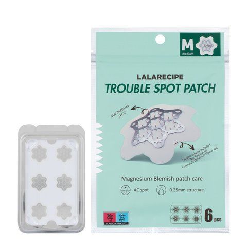 Гідроколоїдні патчі від прищі (18 мм) LALARECIPE Trouble Spot Patch M, 6 шт