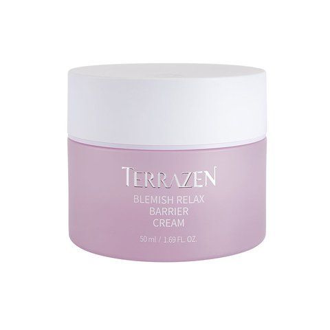Захиcний крем для чутливої шкіри обличчя | Terrazen Blemish Relax Barrier Cream, 50ml 8809263868127 фото