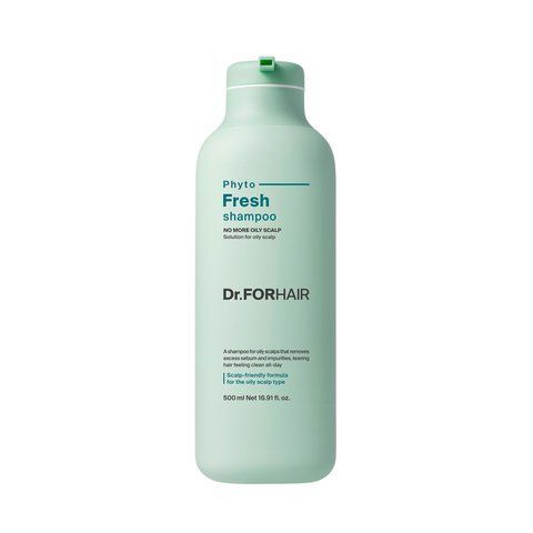 Міцелярний шампунь для жирної шкіри голови Dr.FORHAIR Phyto Fresh Shampoo, 500 мл 8809485533384 фото