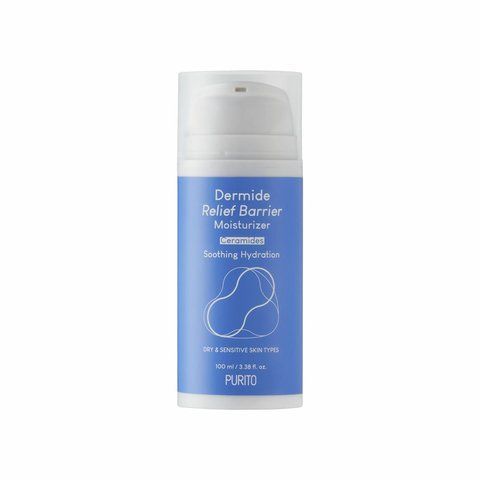 Зволожуючий бар'єрний крем PURITO Dermide Relief Barrier Moisturizer, 100 мл 8809563102129 фото