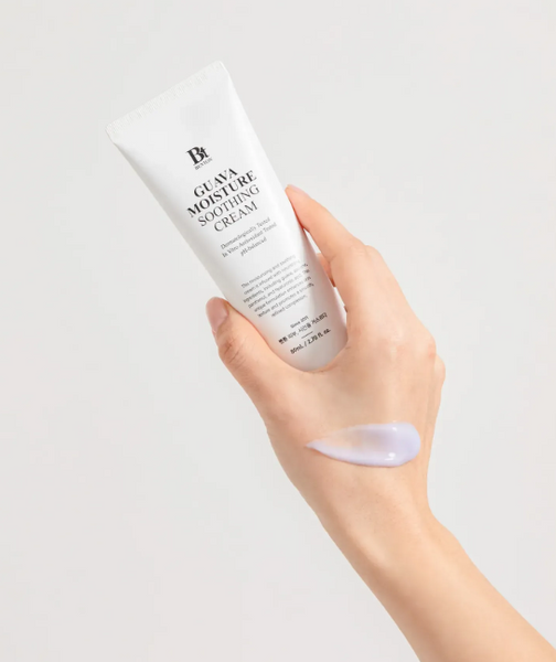 Заспокійливий крем з гуавою та азуленом Benton Guava Moisture Soothing Cream, 80 мл 8809566993007 фото
