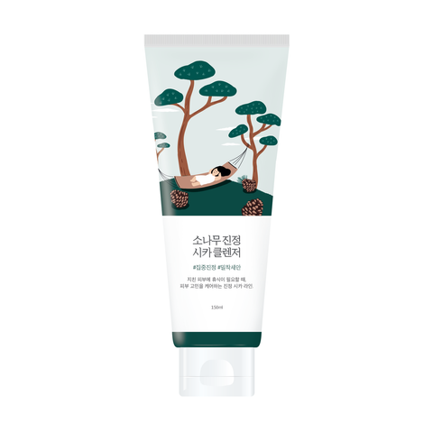 Очищувальна пінка з екстрактом голок сосни ROUND LAB Pine Calming Cica Cleanser, 150 мл 8809864754126 фото