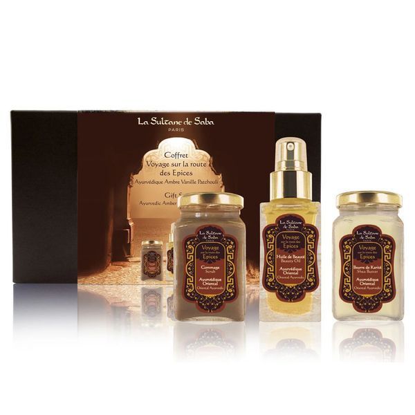 Подарунковий набір для тіла La Sultane De Saba Body Gift Set Oriental Ayurvedic Amber Vanilla Patchouli 0429 фото