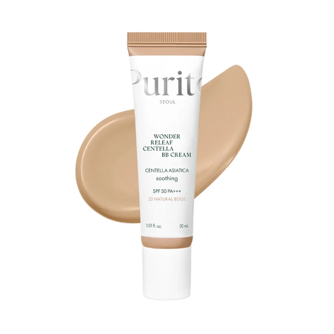 ВВ крем з екстрактом центелли Purito Wonder Releaf Centella BB Cream (№23 Natural Beige), 30 мл 8809563103706 фото