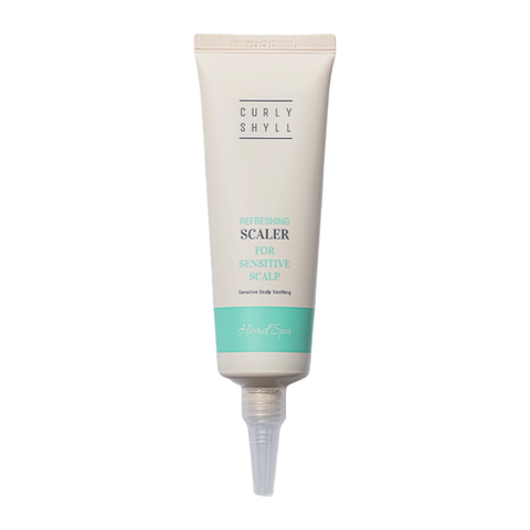Очищаючий пілінг для чутливої шкіри голови CURLY SHYLL Refreshing Scaler for Sensitive Scalp, 120 мл