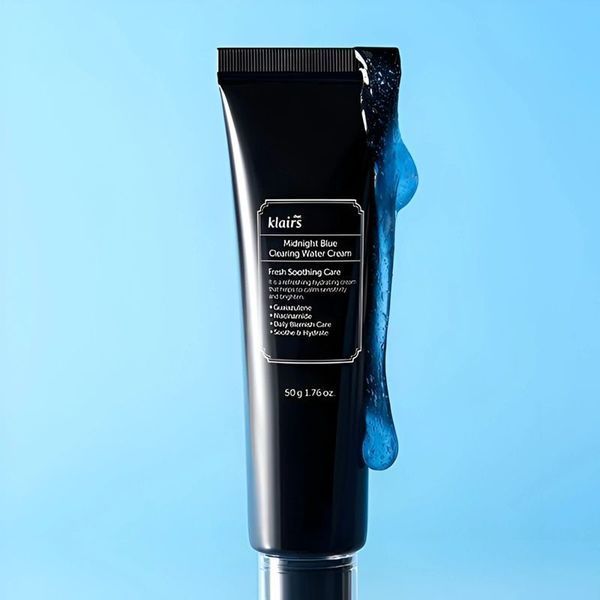 Зволожуючий крем-гель для обличчя DEAR, KLAIRS Midnight Blue Clearing Water Cream, 50 г 8809572893018 фото