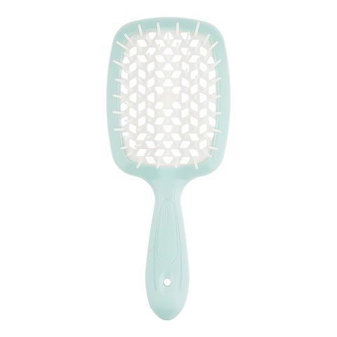Гребінець SMALL SUPER BRUSH тиффані з білим 8006060650133 фото