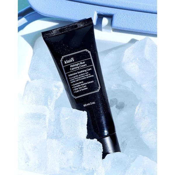 Заспокійливий крем для обличчя Dear, Klairs Midnight Blue Calming Cream, 60 мл 8809572890291 фото
