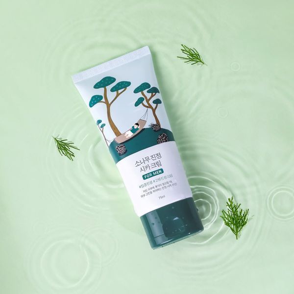 Заспокійливий крем для чоловіків ROUND LAB For Men Pine Calming Cica Cream, 75 мл 8809962541642 фото